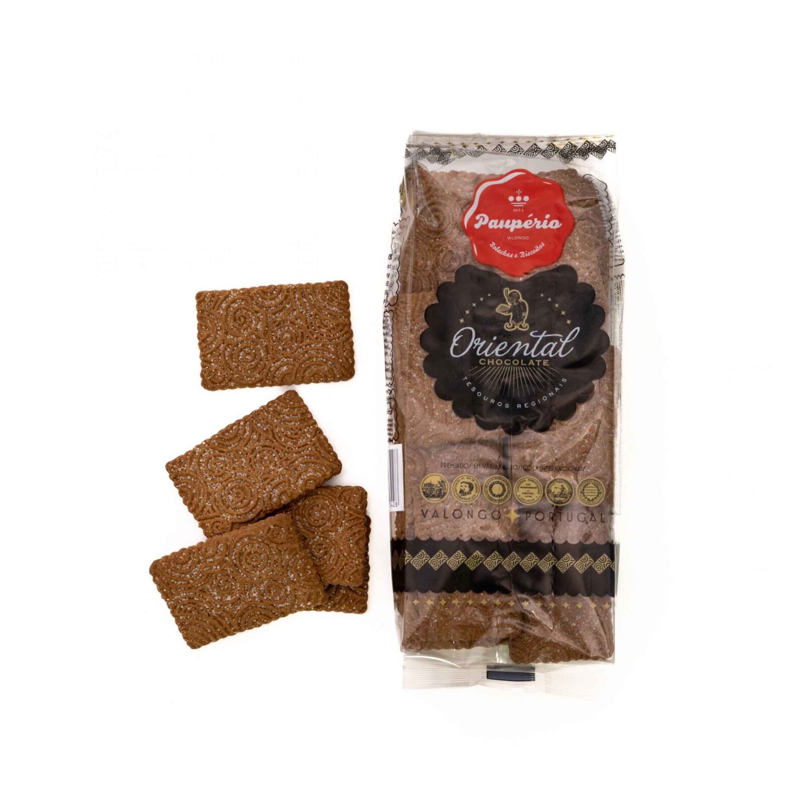 Bisc. Oriental Choc. Paupério 200g