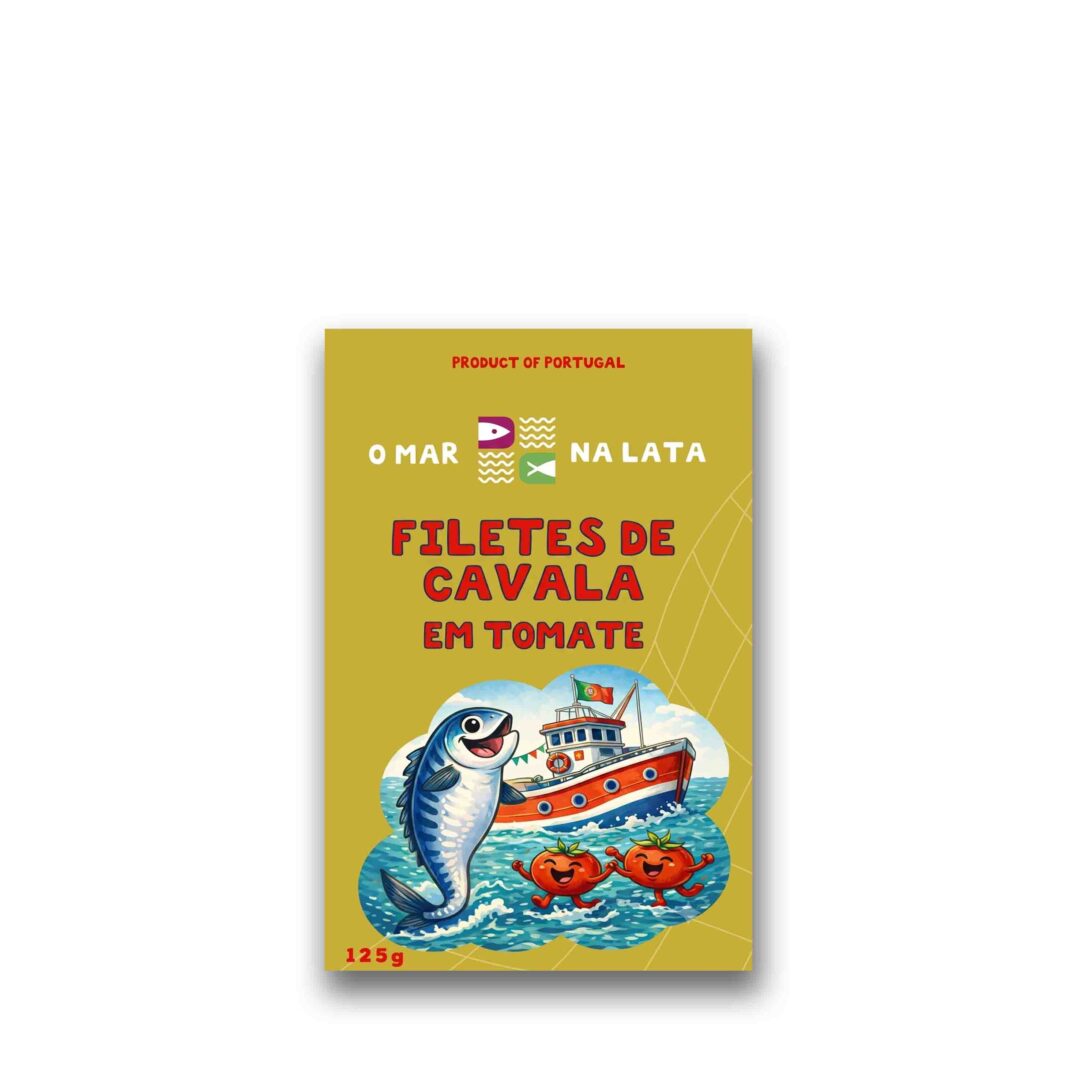 Filetes de Cavala em Tomate O Mar Na Lata